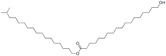 Structure of ISOSTEARYL HYDROXYSTEARATE