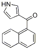 Structure of naphthalen-1-yl(1H-pyrrol-3-yl)methanone