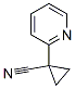 Structure of Cyclopropanecarbonitrile,1-(2-pyridinyl)-