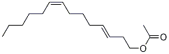 Structure of E3,Z8-tetradecadienly acetate