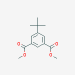 Structure of 5-TERT-BUTYLBENZENE-1,3-BIS-METHYL CARBOXYLATE