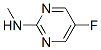 Structure of PYRIMIDIN-2-AMINE,5-FLUORO-N-METHYL-