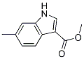 Structure of 1H-Indole-3-carboxylic acid, 6-Methyl-, Methyl ester