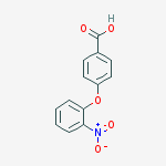 Benzoic acid, 4-(2-nitrophenoxy)-结构式