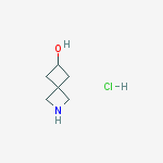 Structure of 2-Azaspiro[3.3]heptan-6-ol hydrochloride