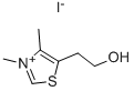 Structure of 3,4-DIMETHYL-5-(2-HYDROXYETHYL)THIAZOLIUM IODIDE