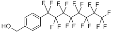 4-(PERFLUOROOCTYL)BENZYL ALCOHOL结构式