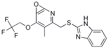 Structure of 2-[[[4-(2,2,2-Trifluoroethoxy)-3-Methyl-1-oxopyridin-2-yl]Methyl]sulfanyl]-1H-benziMidazole