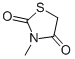 Structure of 3-METHYL-1,3-THIAZOLANE-2,4-DIONE