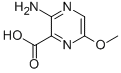 3-AMINO-6-METHOXYPYRAZINE-2-CARBOXYLIC ACID结构式