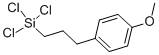 Structure of 3-(P-METHOXYPHENYL)PROPYLTRICHLOROSILANE
