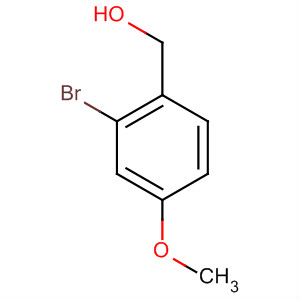 Structure of Benzenemethanol, 2-bromo-4-methoxy-