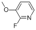Structure of 2-Fluoro-3-methoxypyridine