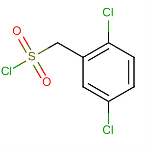 Structure of Benzenemethanesulfonyl chloride, 2,5-dichloro-