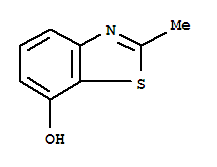 7-Benzothiazolol,2-methyl-结构式
