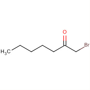 Structure of 1-Bromo-2-heptanone