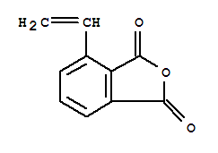 Structure of 1,3-Isobenzofurandione,4-ethenyl-