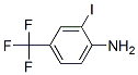 4-Amino-3-iodobenzotrifluoride结构式