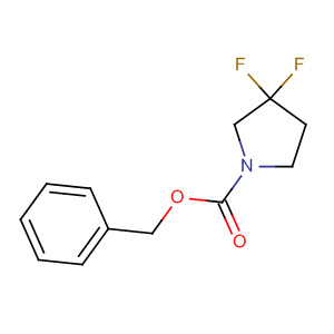 Structure of 1-CBZ-3,3-DIFLUOROPYRROLIDINE