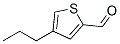 Structure of 2-Thiophenecarboxaldehyde,4-propyl-