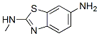 2,6-Benzothiazolediamine,N2-methyl-结构式