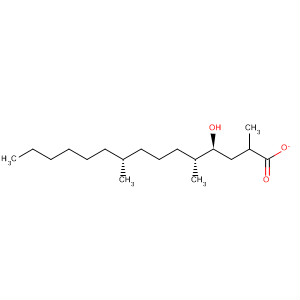 Structure of 2-Tridecanol, 3,7-dimethyl-, propanoate, (2S,3R,7R)-