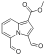 METHYL 3 5-DIFORMYL-1-INDOLIZINECARBOXYL结构式