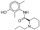 Structure of 2-Piperidinecarboxamide, N-(3-hydroxy-2,6-dimethylphenyl)-1-propyl-,(2S)-