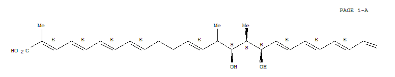 Structure of LinearmycinA