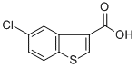 Structure of 5-CHLORO-BENZO[B]THIOPHENE-3-CARBOXYLIC ACID