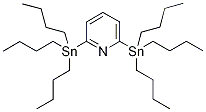 Structure of 2,6-Bis(tributylstannyl)pyridine