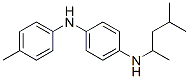 N-(1,3-dimethylbutyl)-N-(p-tolyl)benzene-p-diamine结构式