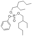 Structure of bis(2-ethylhexyl) phenyl phosphate