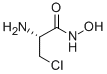H-β-Chloro-Ala-NHOH Hydrochloride salt结构式