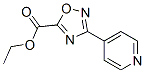 Structure of 3-PYRIDIN-4-YL-[1,2,4]OXADIAZOLE-5-CARBOXYLIC ACID ETHYL ESTER
