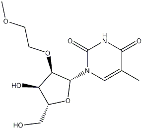 Structure of 2'-O-(2-Methoxyethyl)-5-methyl-uridine