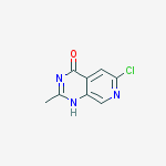 Structure of 6-Chloro-2-methylpyrido[3,4-d]pyrimidin-4(1H)-one