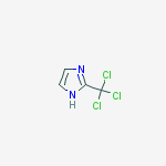 2-(TRICHLOROMETHYL)-1H-IMIDAZOLE结构式