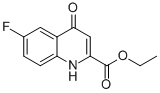 Structure of Ethyl 6-fluoro-4-oxo-1,4-dihydroquinoline-2-carboxylate