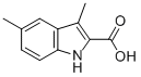 Structure of 3,5-DIMETHYL-1H-INDOLE-2-CARBOXYLIC ACID