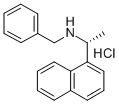Structure of (R)-(-)-N-BENZYL-1-(1-NAPHTHYL)ETHYLAMINE HYDROCHLORIDE