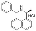 Structure of (S)-N-BENZYL-1-(1-NAPHTHYL)ETHYLAMINE HYDROCHLORIDE