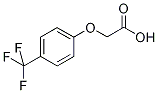 2-(4-三氟甲基)苯氧基乙酸结构式