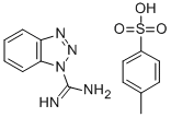 Structure of Benzotriazole-1-carboxamidinium tosylate