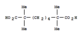 2,2,7,7-tetramethyloctanedioic acid结构式