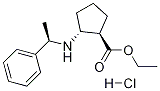 Structure of (1R,2R)-ethyl 2-((R)-1-phenylethylaMino)cyclopentanecarboxylate hydrochloride