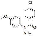 Structure of 4-chloro-1-(4-methoxyphenyl)benzohydrazide