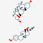 Structure of Drospirenone/Ethinyl Estradiol
