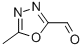 Structure of 1,3,4-Oxadiazole-2-carboxaldehyde,5-methyl-