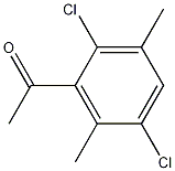 Structure of 1-(2,5-dichloro-3,6-dimethylphenyl)ethanone
